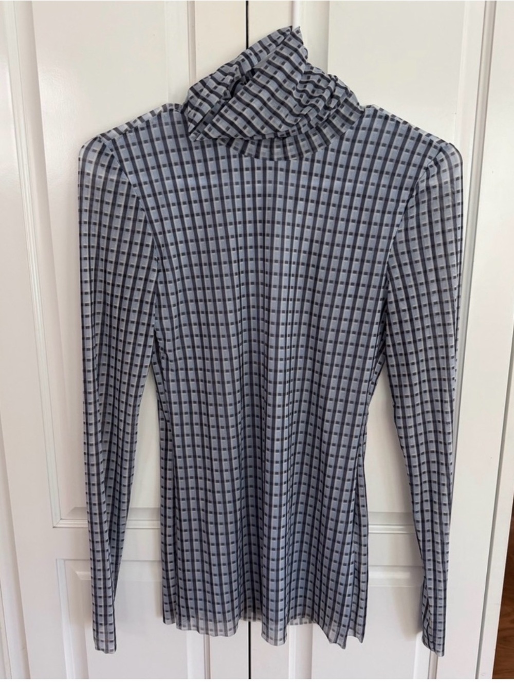 NWOT GANNI Turtle Neck Mesh